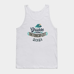 Grusse vom Oktoberfest 2021 Tank Top